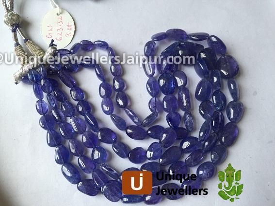 Tanzanite Far Smooth Nugget Beads